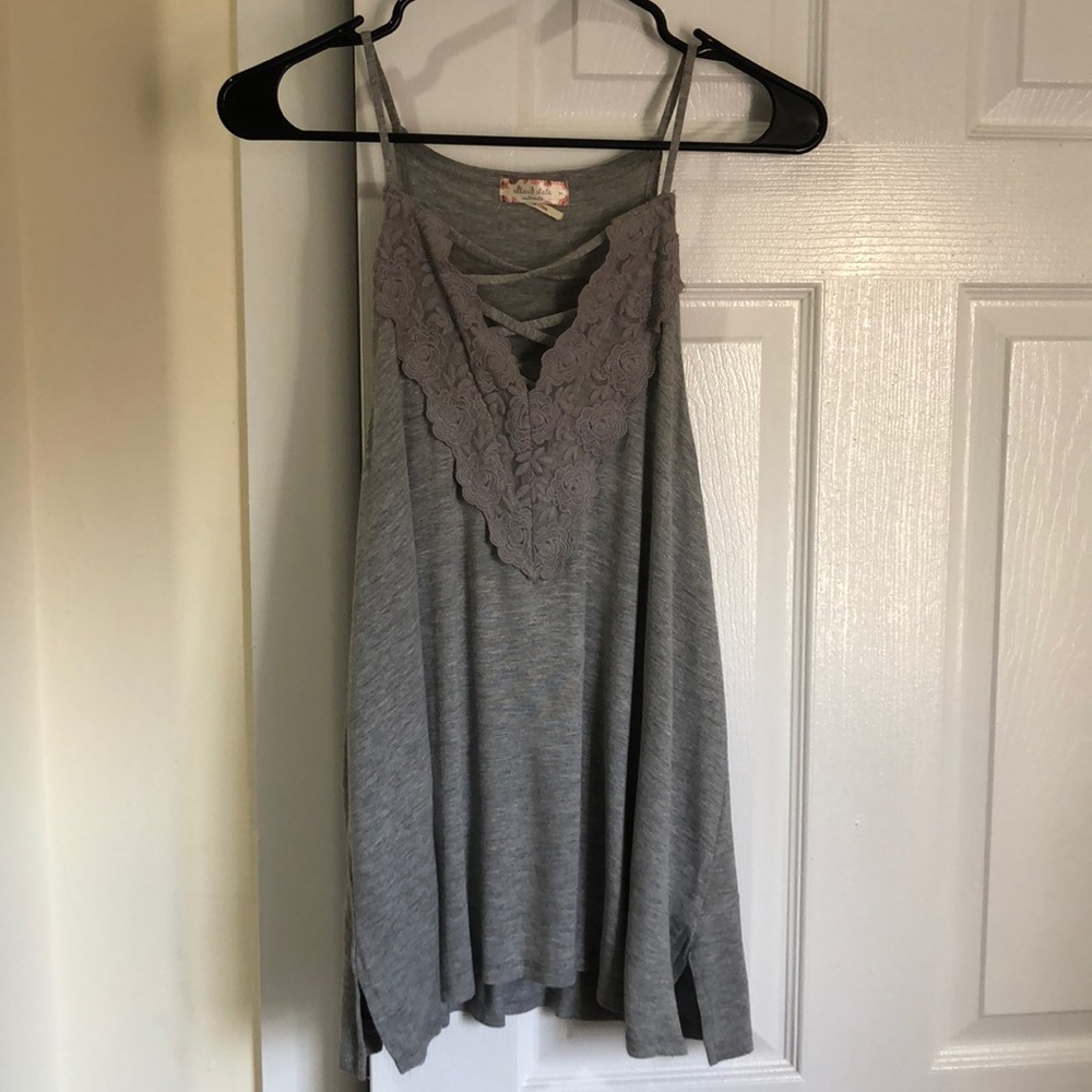 Altar’D State Grey Tank Top Medium